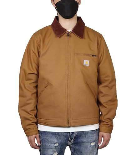 Amazon.co.jp: Carhartt メンズ ビッグ & トール 保温裏地 ダック